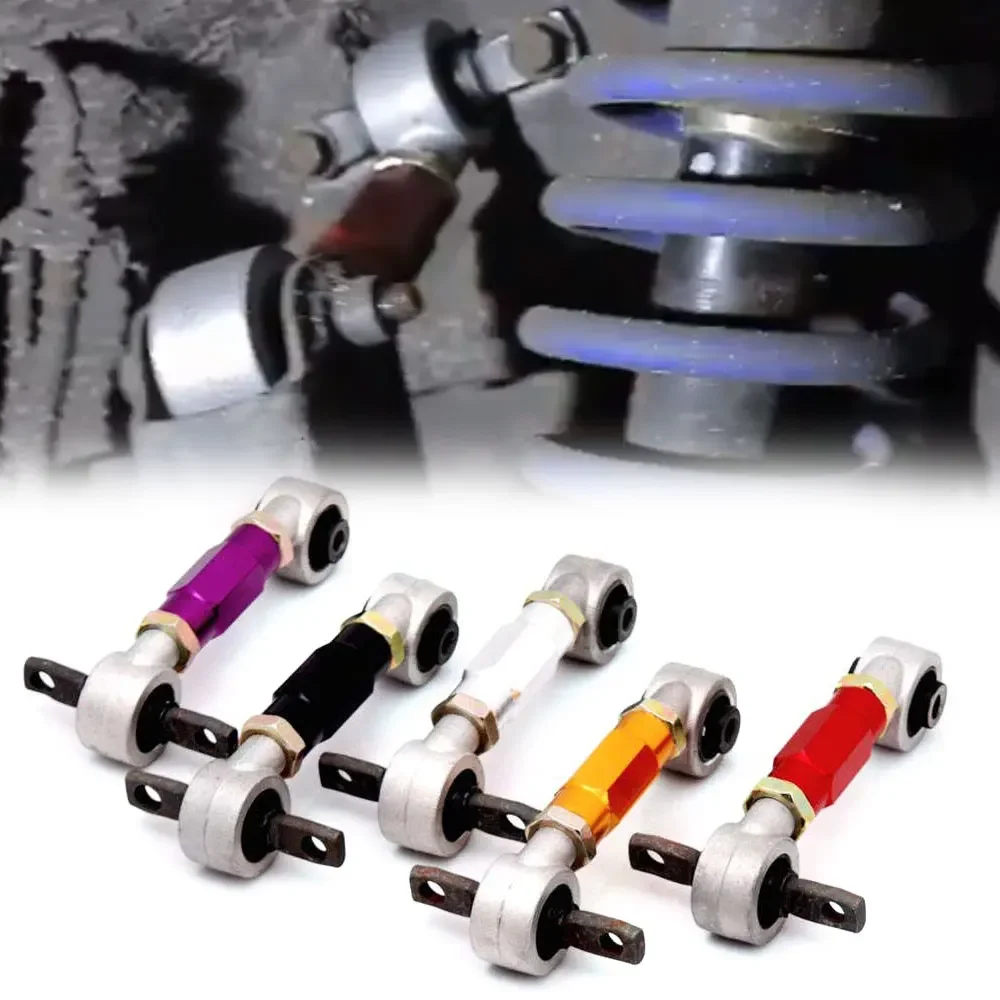 Rear Camber Arm Control Kit Adjustable Fit For Honda Civic EK EG Silver Blue Red Golden Purple Black