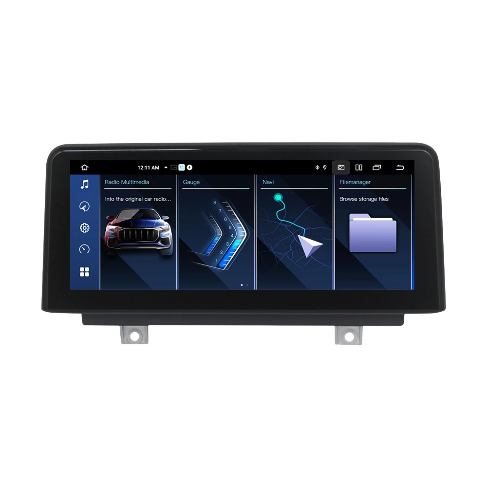 NaviFly Android 14 Auto CarPlay GPS Multimedia Player 4G + WiFi Für BMW 1/2 Serie F20 F21 F23 3/4 Serie F30 F31 F32 F33 F34 F36
