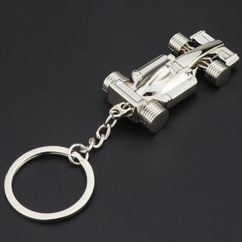 

Fashion Mini Racing Car Styling Pendant Keychain For Men Handbag Activity Gift F1 All Wheel Racing Keychain