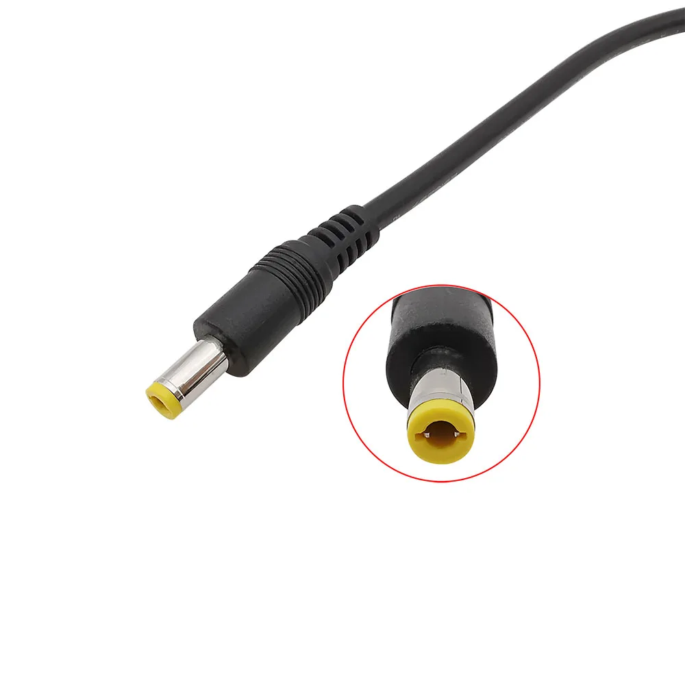 Przedłużacz zasilania DC 5,5 x 2,5 mm męski do 5,5 x 2,5 mm męski wtyk Złącze zasilania do taśmy LED Przedłużacz kamery CCTV Przewód — zdjęcie 7