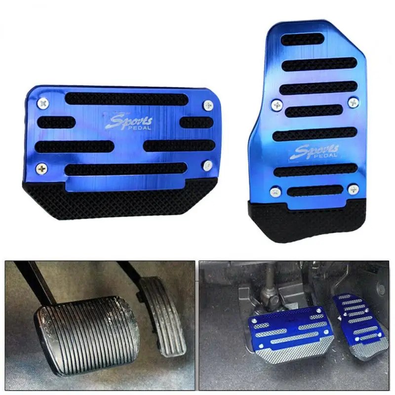 1~10PCS Aluminum alloy car anti-skid pedal accessories for Suzuki SX4 SWIFT Alto Liane Grand Vitara Jimny SCross