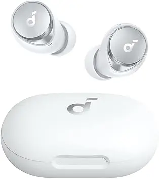 Soundcore by Anker Space A40 Ecouteurs Bluetooth sans Fil Réduction du Bruit Automatique jusqu'à 98%, Ecouteurs sans Fil 3