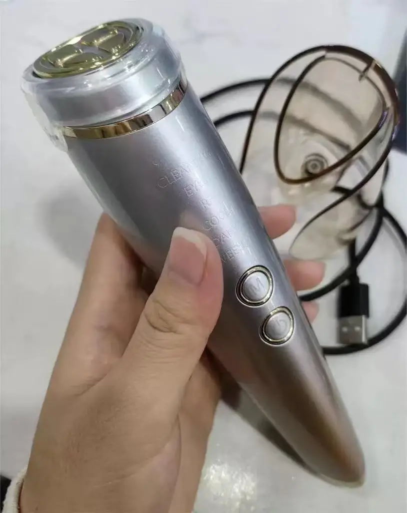 

New Beauty Product Ideas 2025 Home Beauty Machine Skin Rejuvenations Face Lifting Hot Cold Rf Led Beauty Device Facial Massager