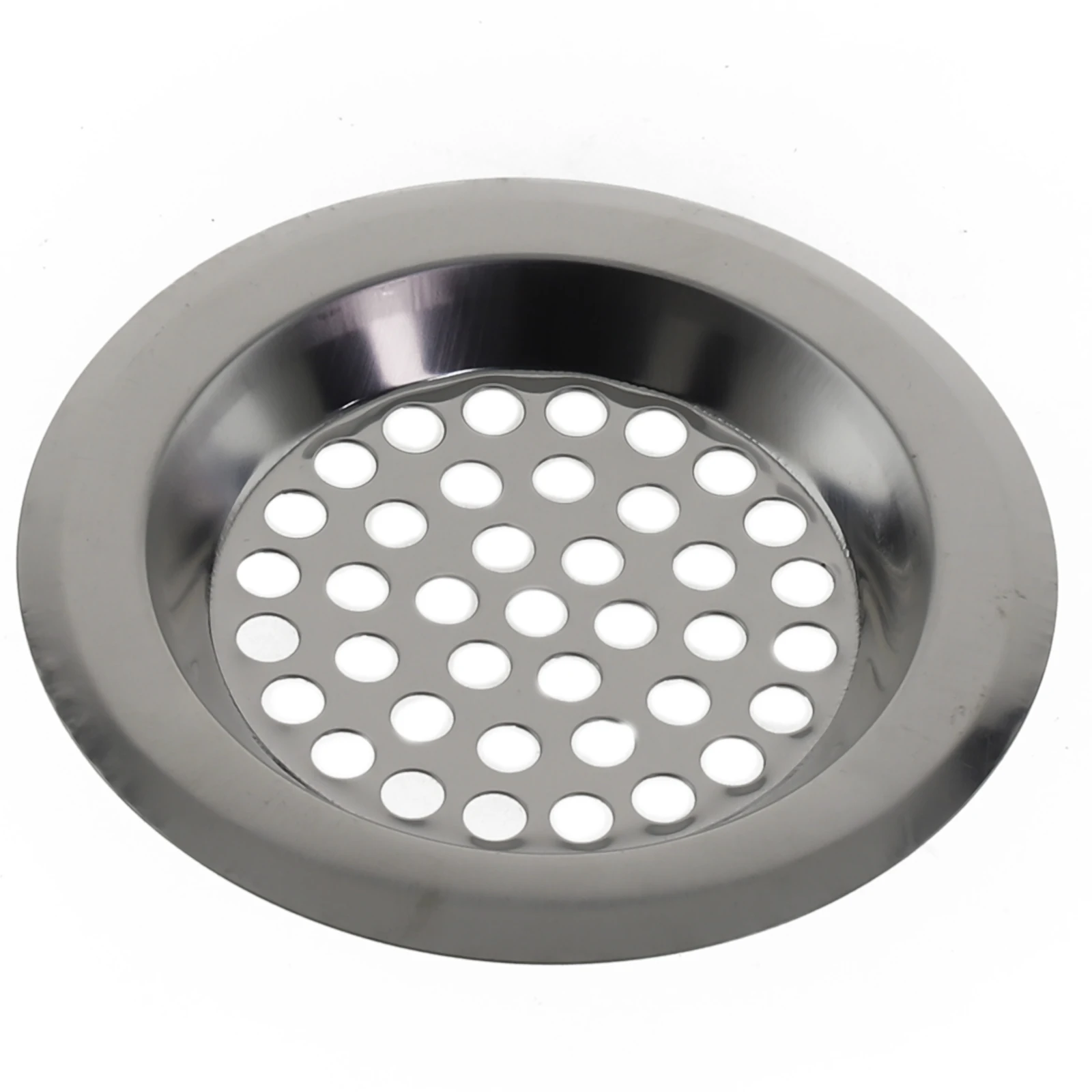 Stainless Steel Bathroom Kitchen Sink Strainer Bathroom Shower Floor Drain Filter Cover Hair Catcher Stopper 60mm/75mm Round