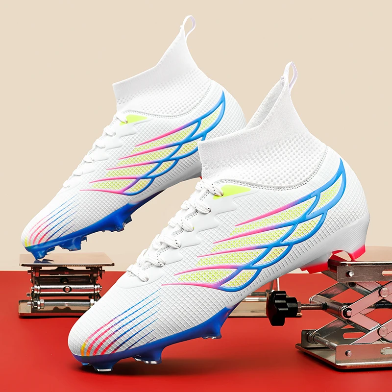 Comfortable Long Stud Football Boots, Durable Sole, Suitable For Amateur Players Outdoor Football Sports Training