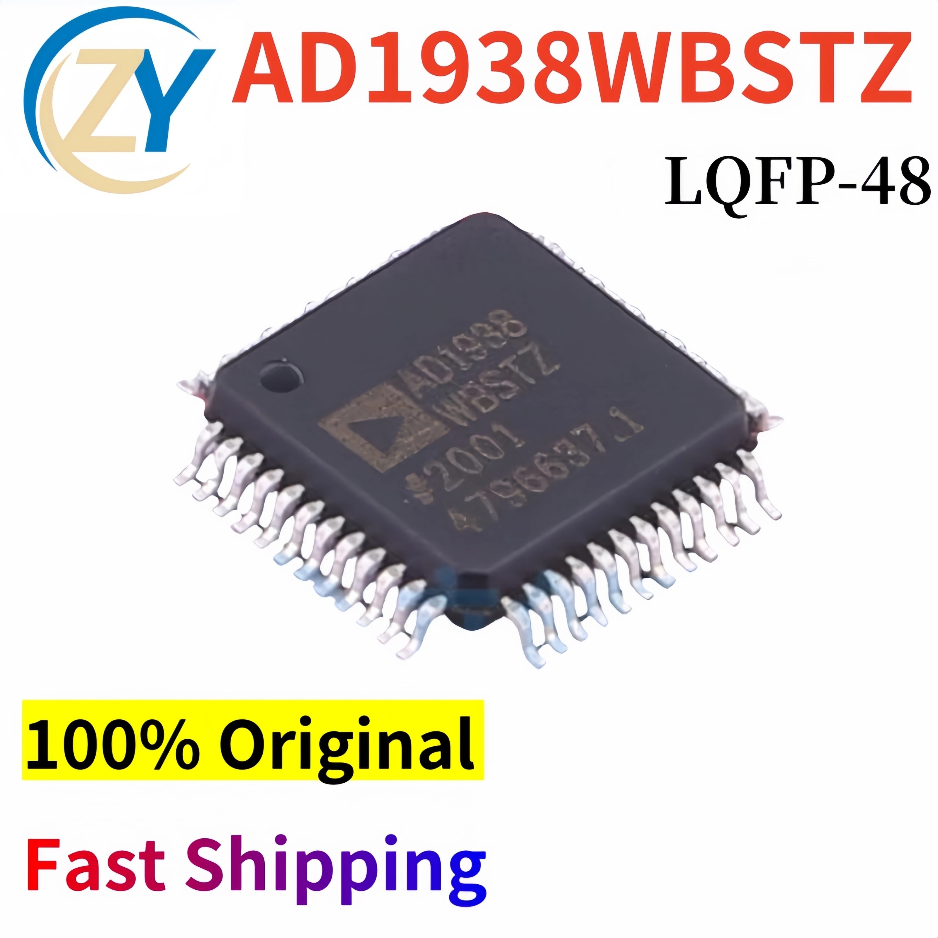 AD1938 AD1938WBSTZ Interface ICs LQFP-48 192kHz 100% Original & In Stock