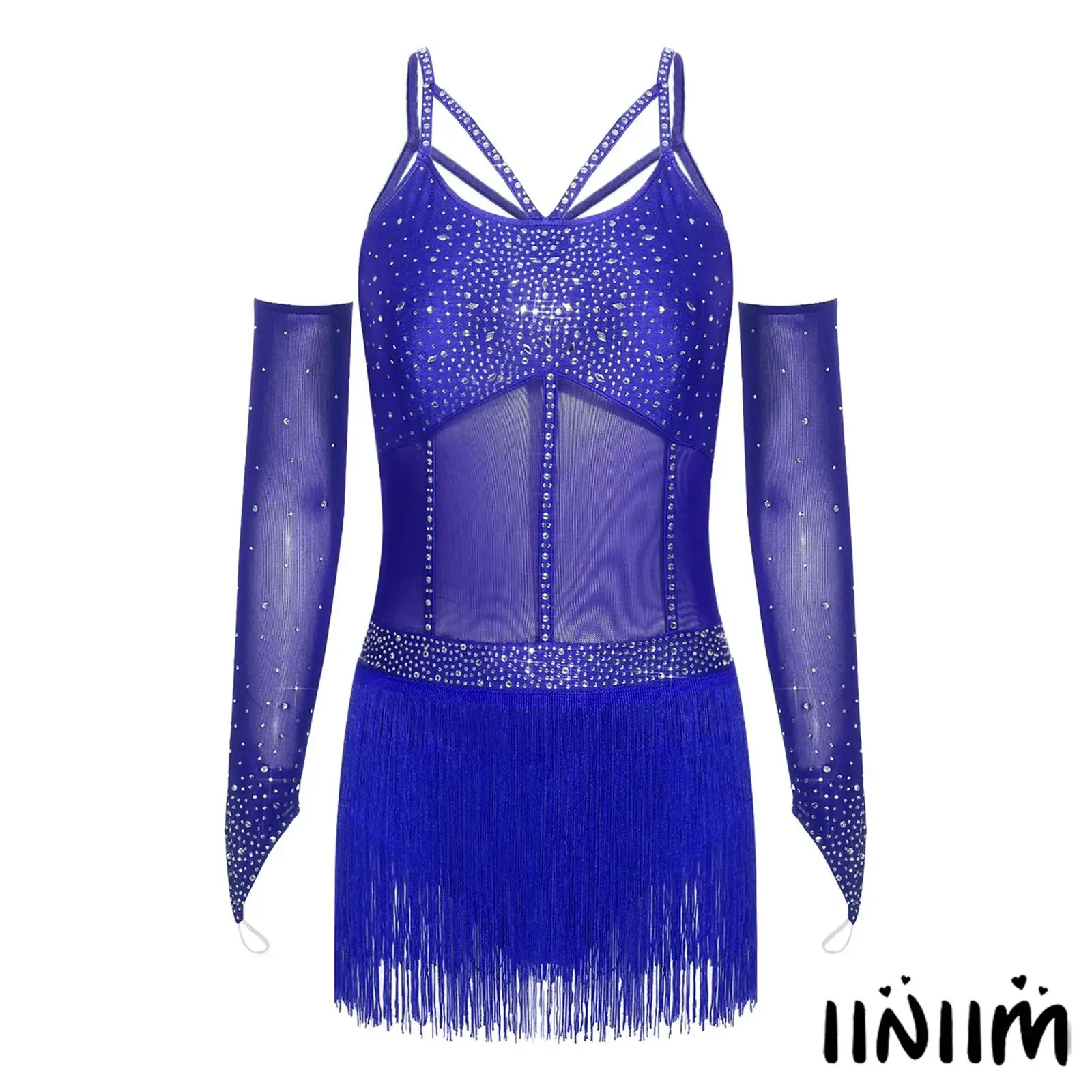 

Womens Latin Jazz Competition Dance Clothing Elegant Samba Tango Dance Leotard Bodysuit Samba Tango Ballroom Dance Jumpsuit