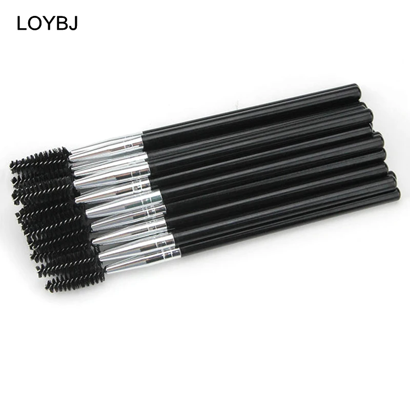 LOYBJ 2/5/10pcs Eyebrow Eyelash Makeup Brushes Set Cosmetic Lashes Mascara Eye Brow Cream Brush Beauty Brows Lash Make Up Tools