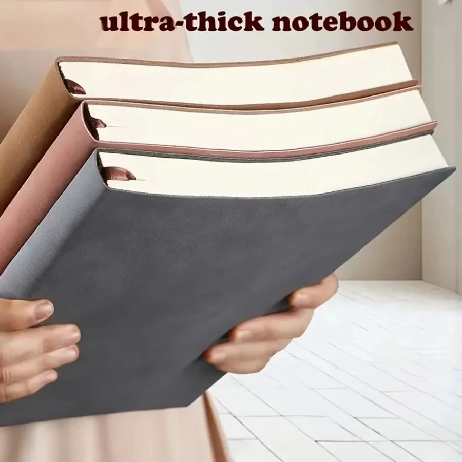 Thickened B5 Business Pu Notepad Sheepskin Student Stationary Notebook Lined Daily Planner  Notebook  Journal