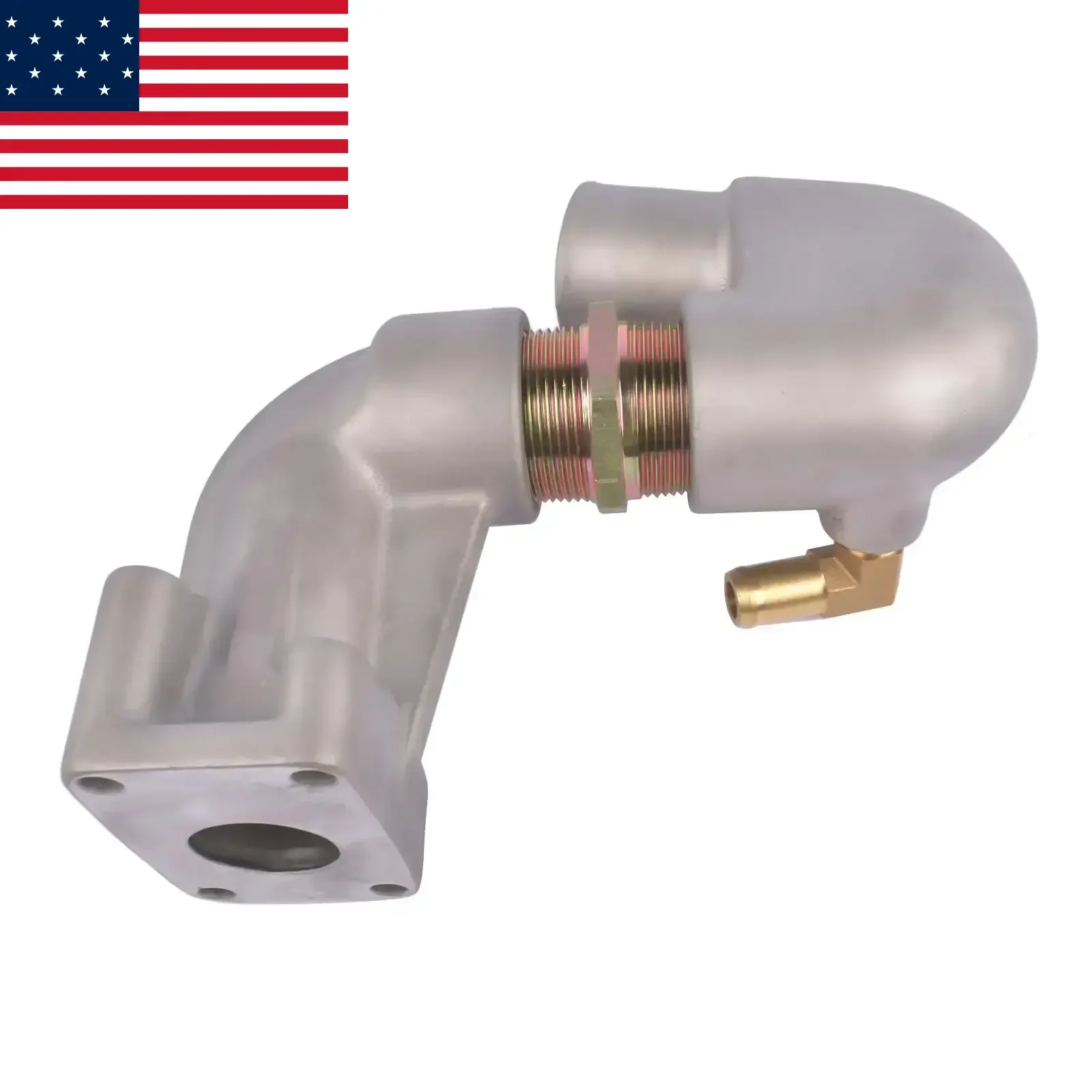 AP03 1x Stainless Steel Exhaust Elbow for Yanmar 1GM 2GM Mixing Bends 12707013520