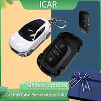 For MG 4 2023 Mg4 Ev MG HS GT ZS EV ZX MG5 MG6 for Roewe RX3 RX5 RX8 ERX5 I6 I5 Remote Car Key Case Cover Keychain Accessories