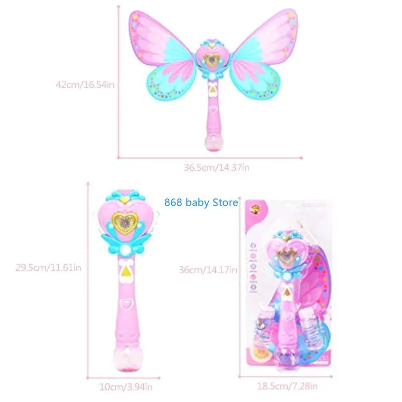 29EEE Outdoorowa zabawka dla dziewcząt Toddler Automatyczne zewnętrzne bąbelki & Wand Bubble Toy Bubble Bubble For