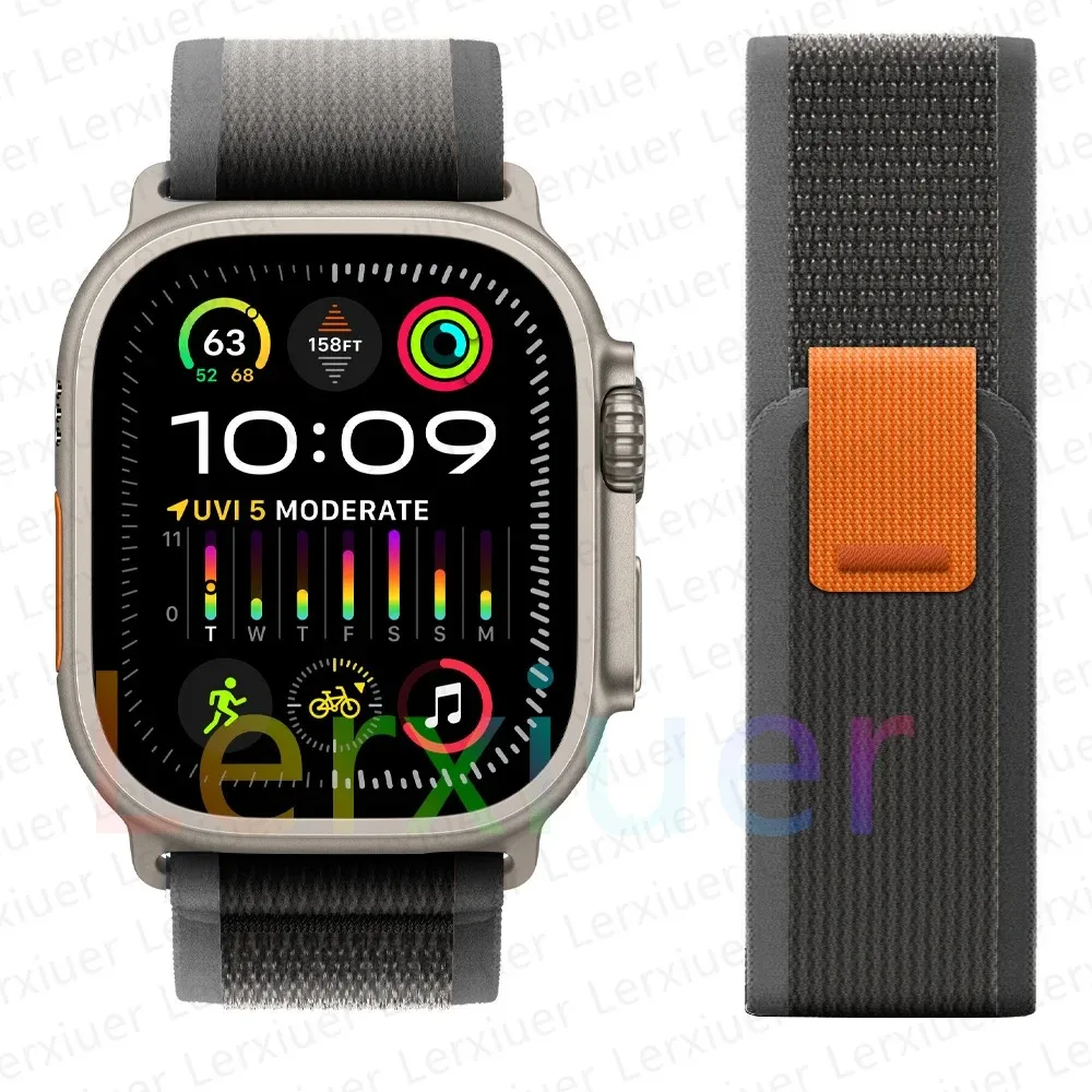 Trail loop Voor apple watch ultra 2 Band 49mm 44mm 40mm 45mm 41mm 42mm 38 correa armband iWatch serie 7 6 se 8 9 10 46mm bandjes