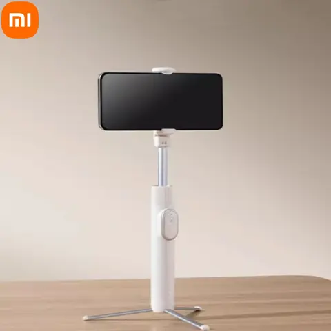 Xiaomi-Perche à selfie sans fil Bluetooth, télécommande, obturateur, déterminer, mini trépied pliable, monopode 2 en 1 pour téléphone intelligent