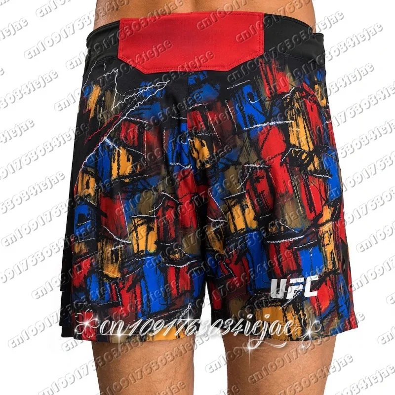 

UFC Top Boxer Charles Oliveira Fighting Shorts Men Women Loose Breathable Quick Drying Muay Thai Jujitsu Wrestling Shorts