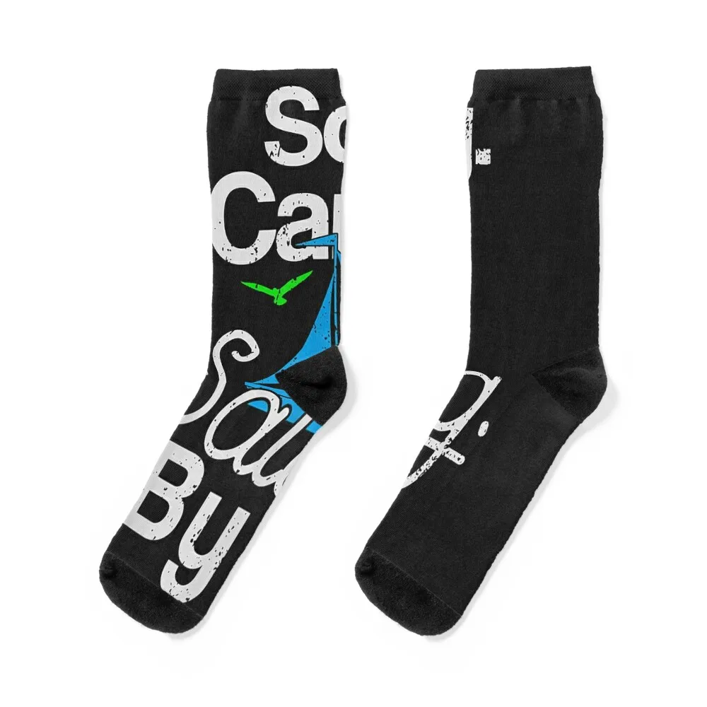 

Funny Sailing - Sailboat Socks gift luxury custom sports funny gift Boy Socks Women's