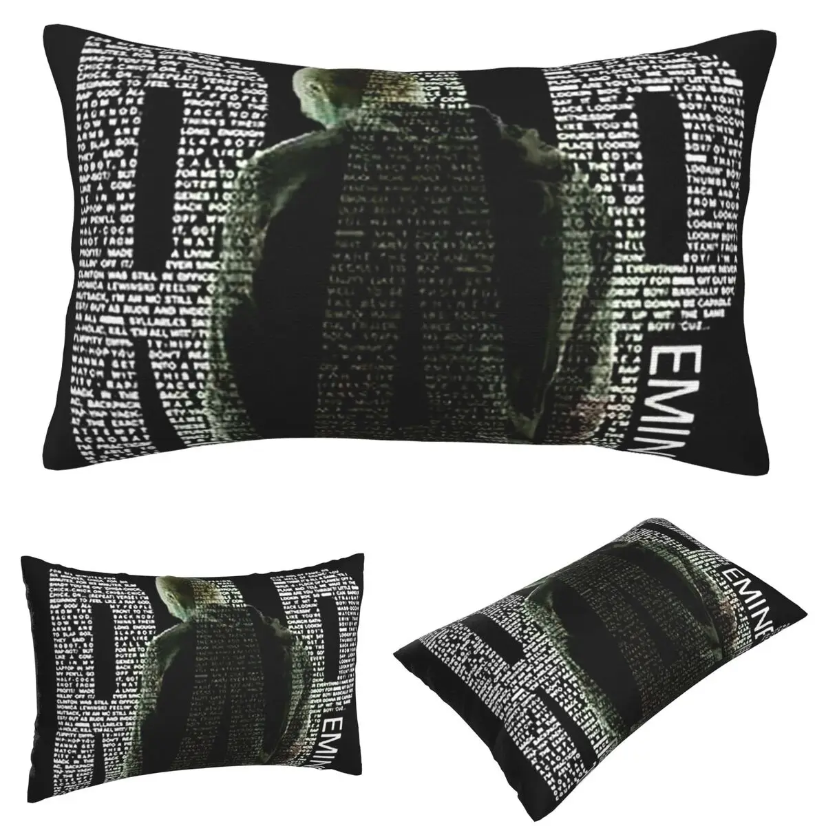 

Rap God Eminem Rectangle Pillowcase Cushion Cover Decorative Bedroom Bed Home Comfort Throw Pillow