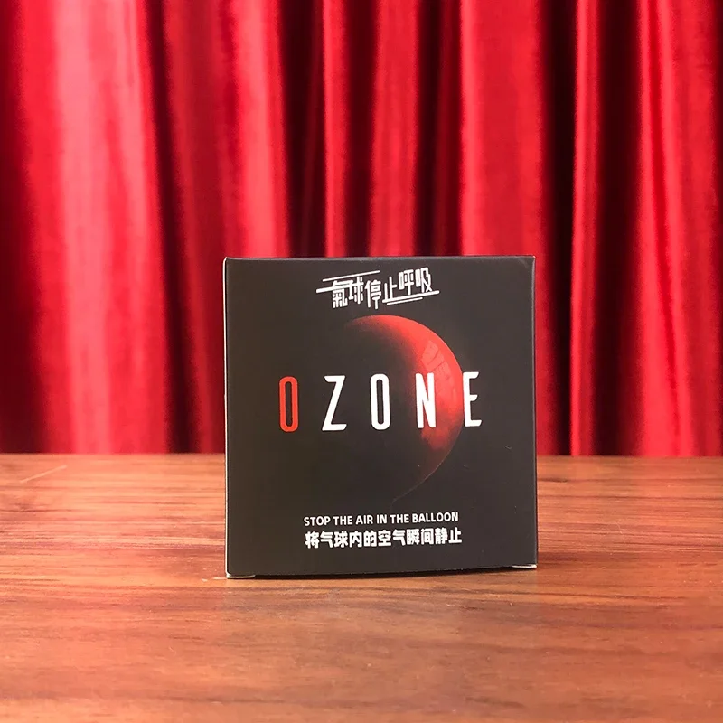 OZONE Balloon Breath Stop Magic Balloon Control Trick Stop Deflating Street Party Close Up Magic Prop Illusion Gimmick Magia Mag