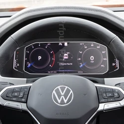 For Volkswagen VW Tiguan Atlas 2018 2019 2020 Tempered Glass Car Dashboard Monitor Film Screen Protector Film Sticker Interior