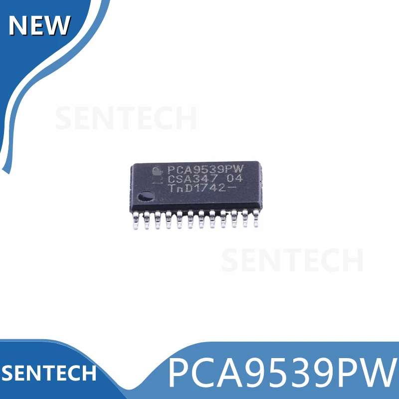 10pcs/lot new original PCA9539PW TSSOP-24 16-bit I2C-bus and SMBus low power I/O port with interrupt and reset