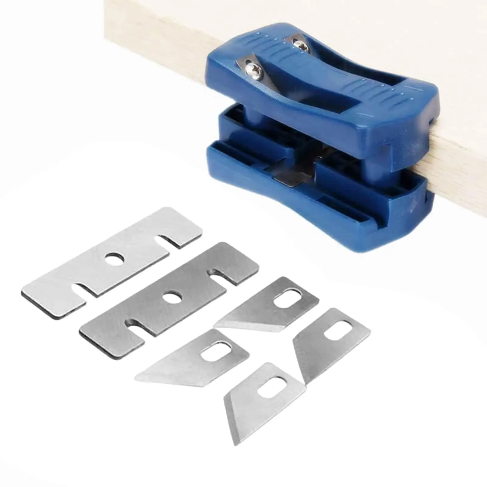 Handle Edge Banding Trimmer End Cutter Stainless Steel Edge Planer for Woodworking Cabinet Maker