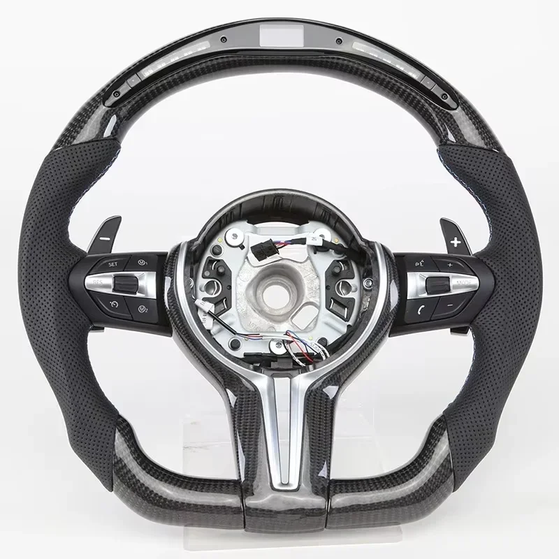 

HOT SALE F30 F10 F32 Steering Wheel for LED Racing Carbon Fiber LED Steering Wheel