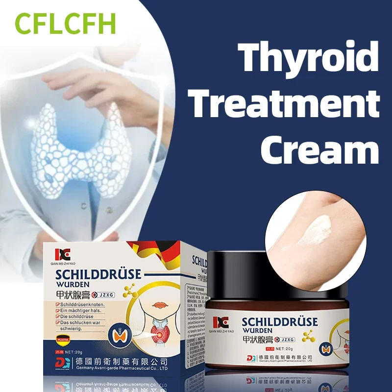 Thyroid Gland Treatment Medicine Cream Thyroiditis Nodule Anti Swell Patch Hyperthyroidism Hypothyroidism German Secret Recipe