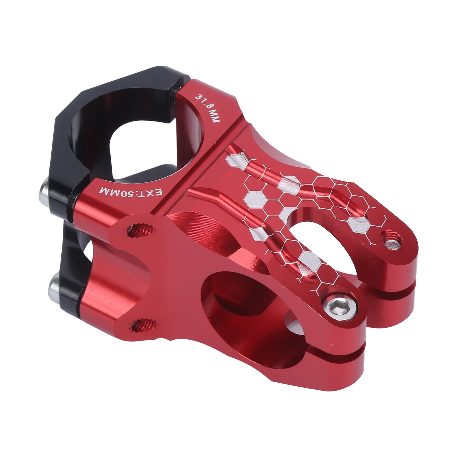 

WAKE Mountain Bike Stem 31.8mm 50mm Bicycle Aluminum Short Handlebar Stem for Most Bicycle