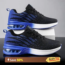 Marathon Ultralight Air Cushion Men Sports Running Shoes Breathable Lightweight Women's Comfortable Athletic Nonskid Sneakers