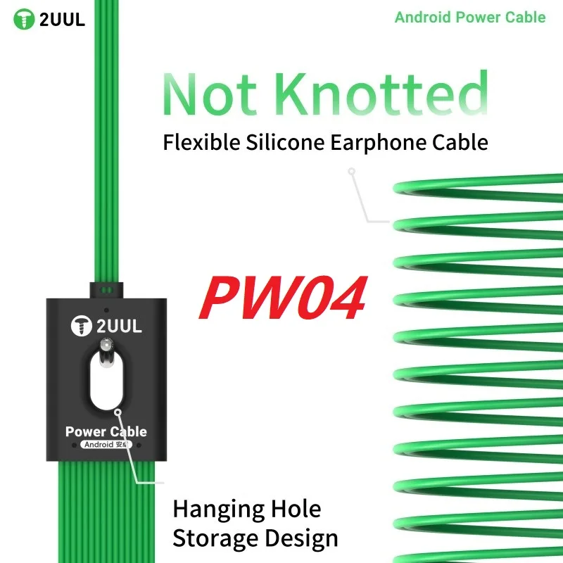 

2UUL PW04 PW02 PW05 Android IOS Power Boot Cable Supply Power to Motherboard for iphone Samsung S25 Flexible Silicon Repair Tool