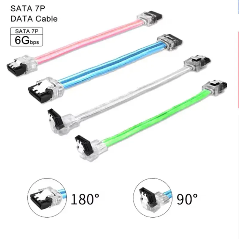 Reliable-SATA 3.0 III 6Gb/S Hard Disk Drive Data Serial ATA Straight Cable 26AWG For HDD SSD Cord Line 7Pin Sata Cable 30CM