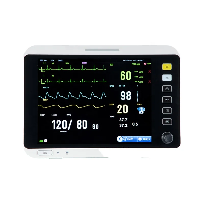 Veterinary Equipment PPM-YM12V 12.1inch Professional Multi-parameter Veterinary Monitor for Animal Pet Use