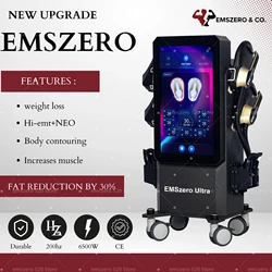 Emszero Ultra Machines 15Tesla Professional 6500w NEO Body Slimming Muscle EMS Electromagnetic Stimulate Buttock Toning