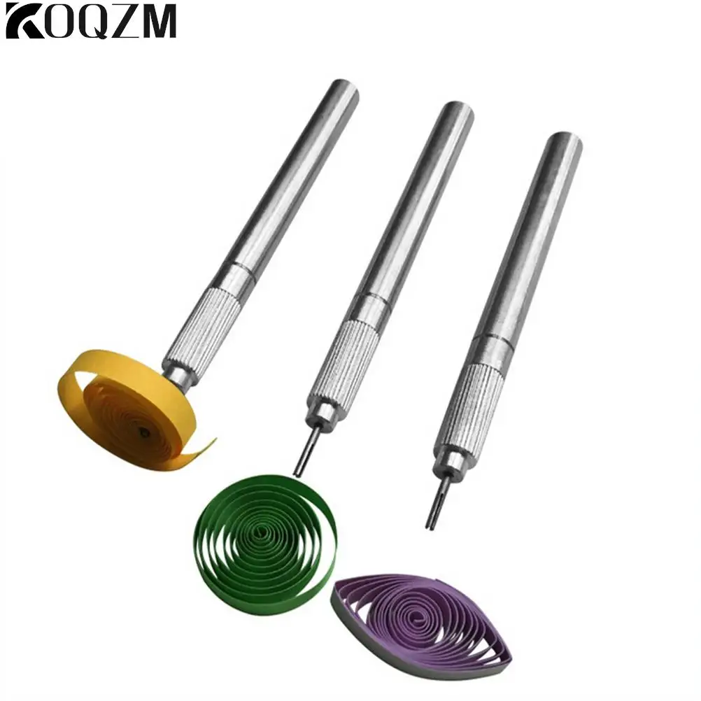 Metal Quilted Paper Pen Pencil Sharpener DIY Quilling Paper Metal Tool Handmade Paper Craft Slotted Paper Quilling Scrapbooking