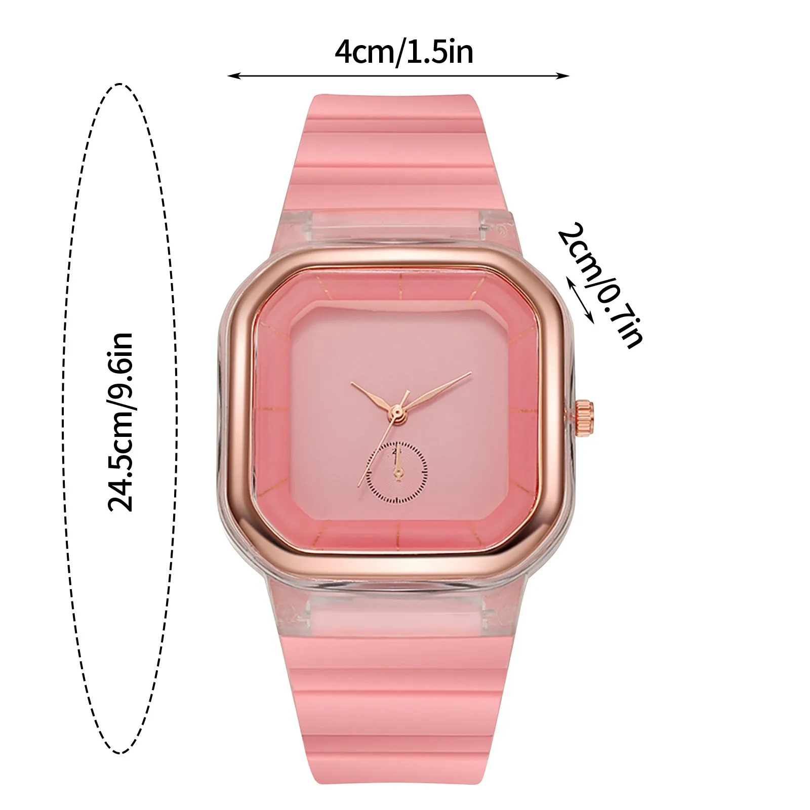 Fashion Solid Color PU Strap Square Dial Couple Watches Women Men Watch Simple Digital Women Quartz Watches for Daily Wear Gift