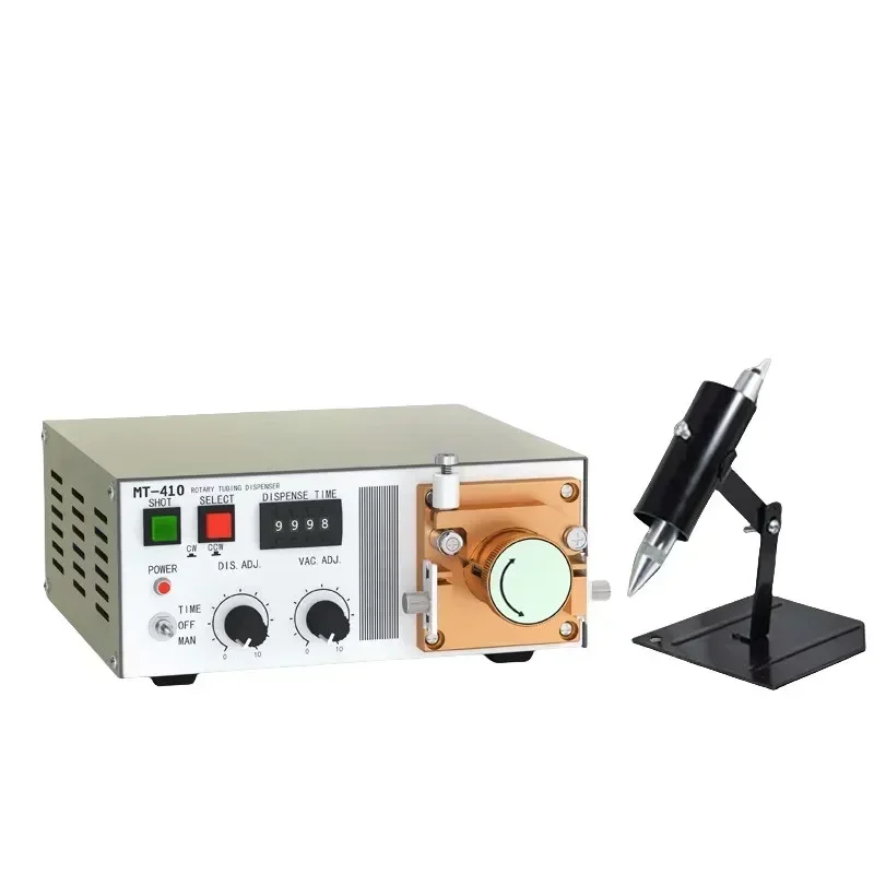 Fast-drying glue dispensing machine, upgraded electric peristaltic dispensing machine,MT-410 water-based glue dispensing machine