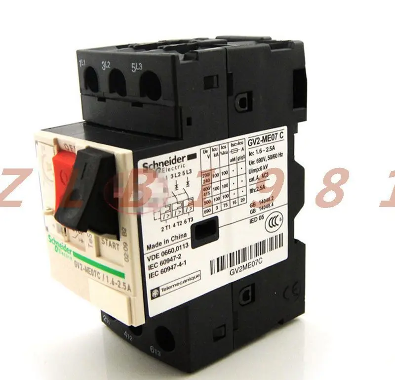 ONE NEW- motor protection circuit breaker GV2-ME07C GV2ME07C