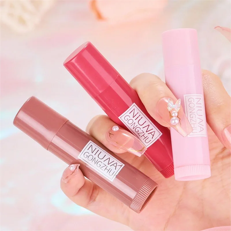 Bálsamo labial colorido, linhas labiais hidratantes, nutritivas e aclaradoras, bálsamo labial incolor, cosméticos labiais