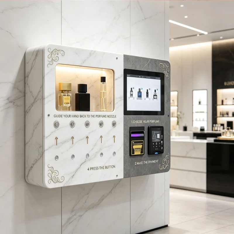 Fragrance Spray Dispenser Machine Wall Mounted Perfume Sampling Equipment for Commercial Use Wholesale Customized