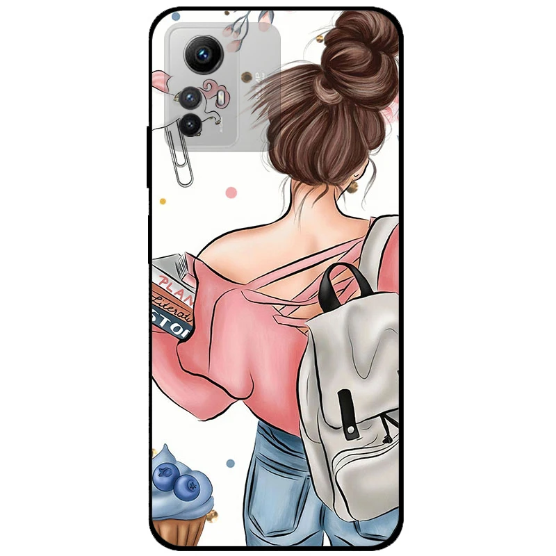 For Xiaomi Redmi Note 12S Case Redmi Note12S Luxury Phone Silicon Back Cover For Redmi Note 12S Cases Protective Shell Capas