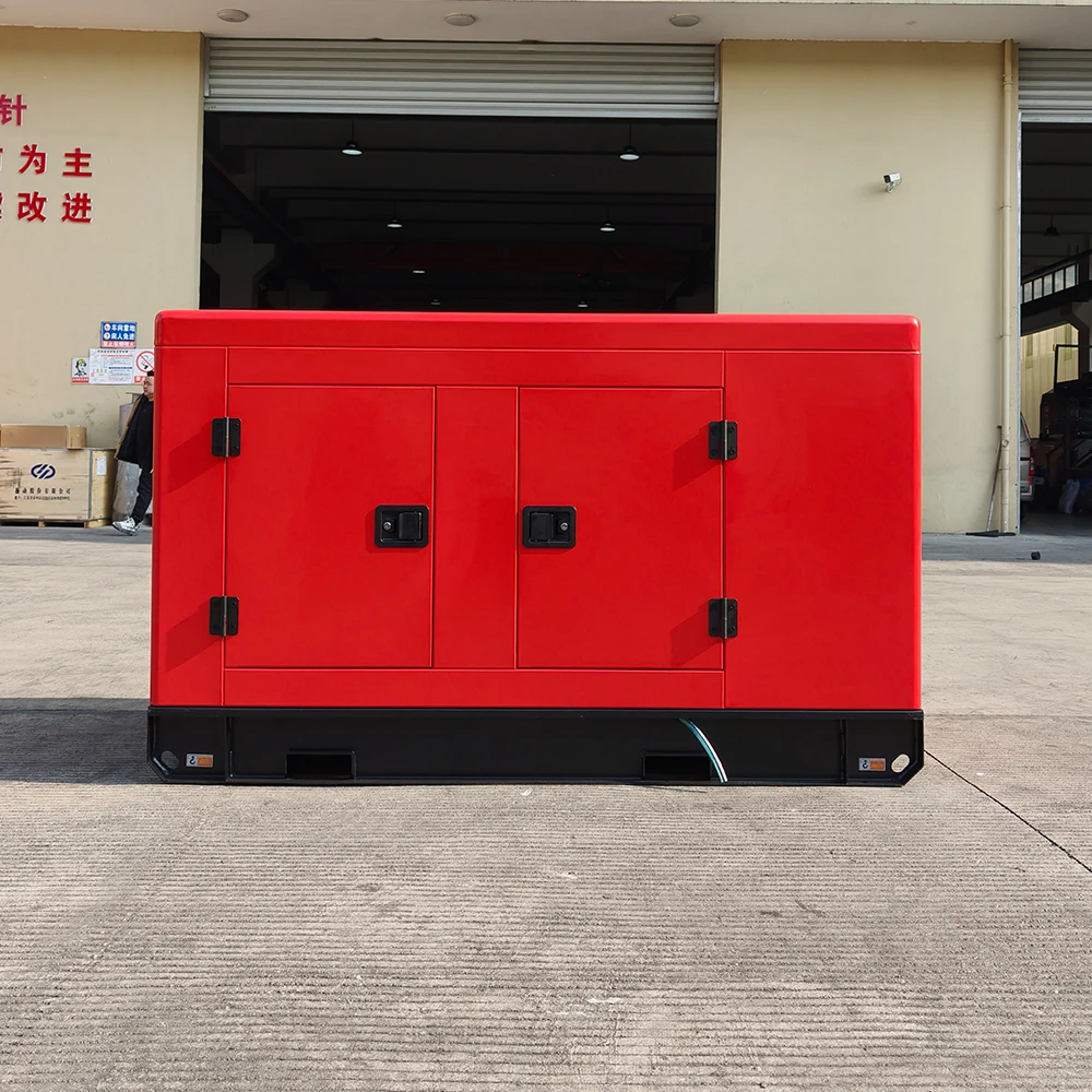 Generador Eléctrico Diésel Insonorizado de 10kw, 15kw, 20kw, con Piezas Duraderas para Sistemas de Generación de Energía de 25kva y 30kva