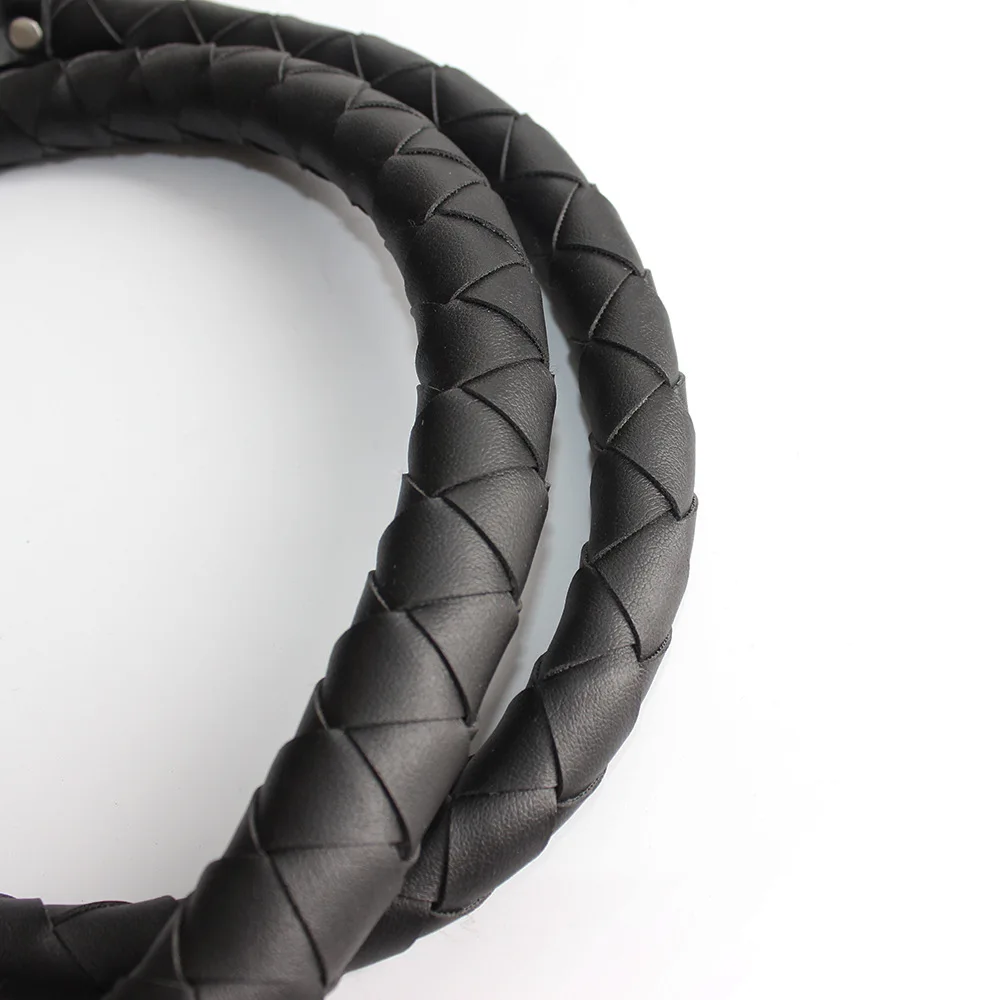 Professional Braided Leather Snake Whip BDSM Bondage Bullwhip Spanking Paddle Slave Role Play Gear Adult Sex Toy for Women Men view 6