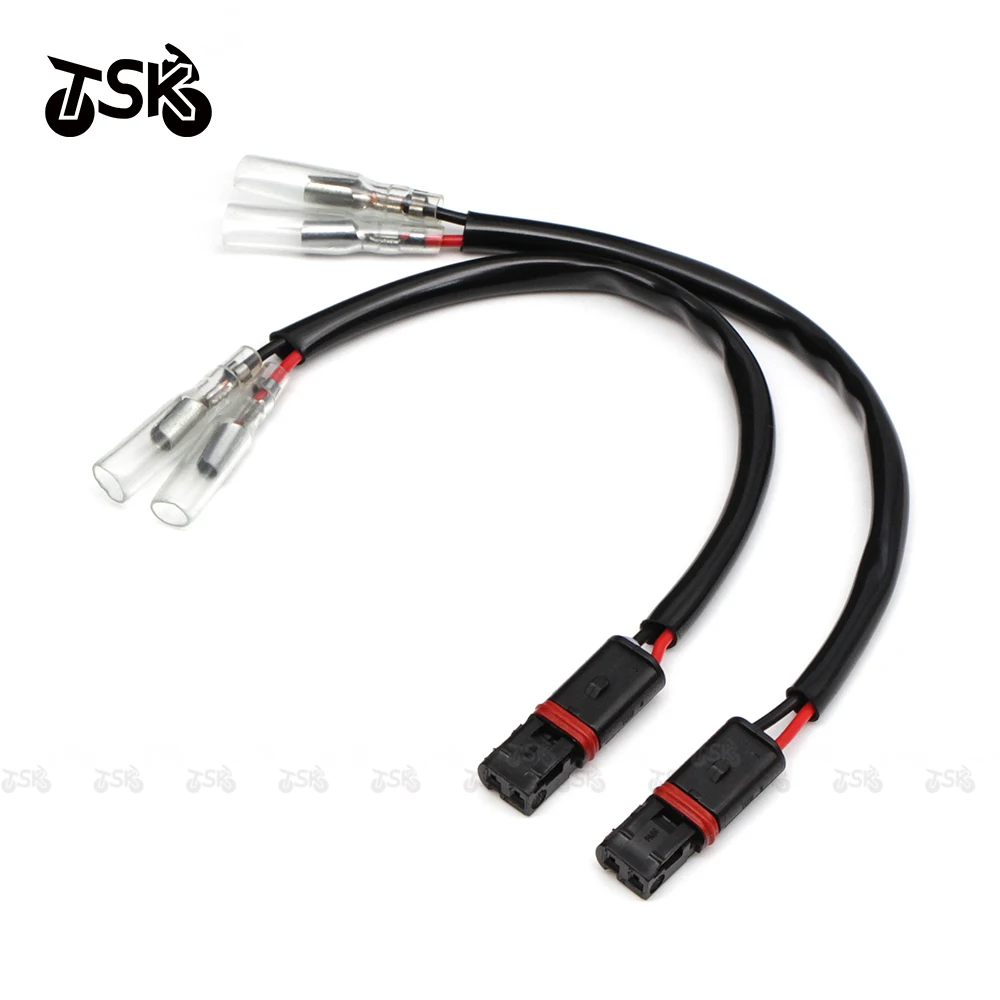 Turn Signal Light Adapter Harness Lamp Extension Cable Marker Wire Plug Moped Wiring For BMW F750 850 R1200 1250 Gs F900 S1000R