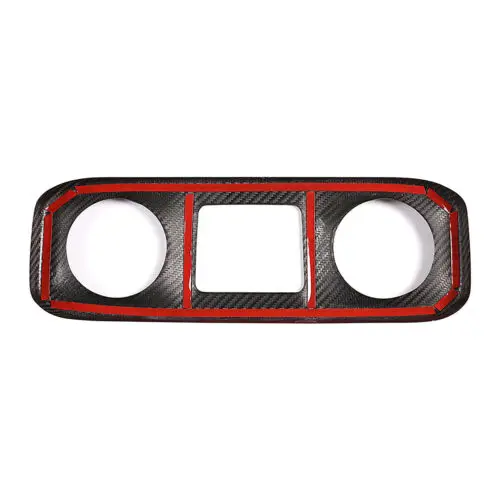 Dry Carbon Air Conditioning Frame Car Interior Panel For Benz G Class W464 G500 G63 G65 G550 Amg A/c Dashboard Cover Trim