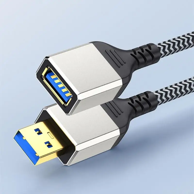 Cable extensión USB 55kc Cable línea alambre conector masculino a 5 Gbps Transferencia datos