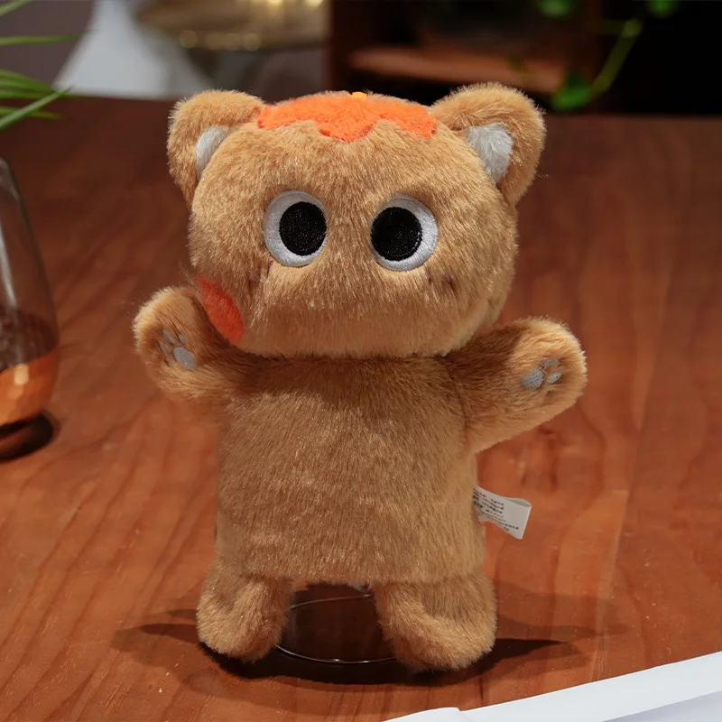 30 cm gevulde pluche kat dieren speelgoed hand vinger verhaal marionet kawaii poppen educatief speelgoed kat verjaardagscadeau