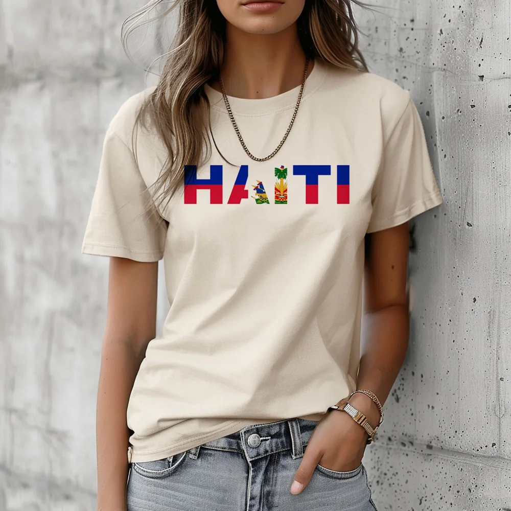 Haiti tshirt donna graphic anime streetwear t shirt donna y2k harajuku anime abbigliamento