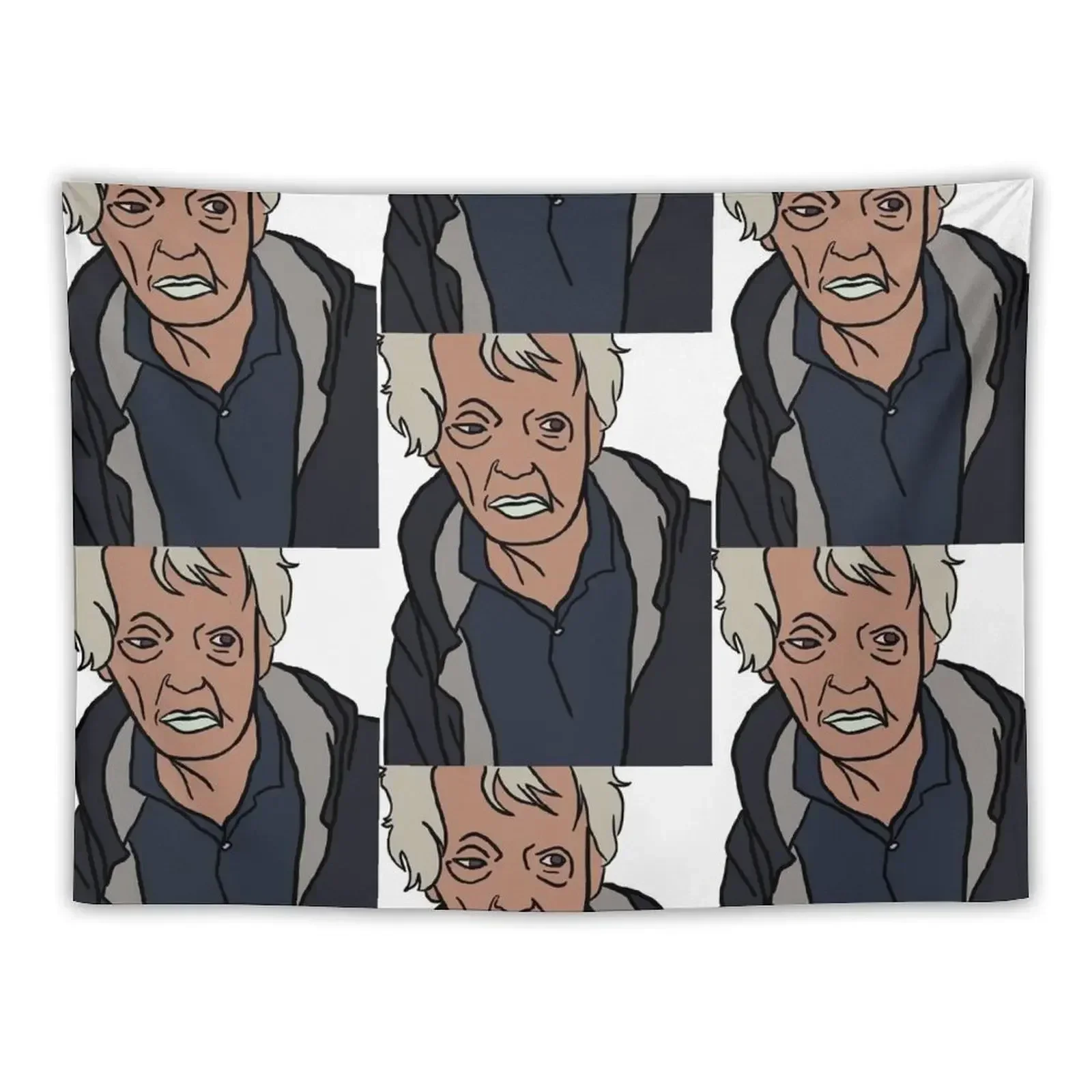 

Grandpa Eating Paint Tapestry Room Decoration Aesthetic Hanging Wall Tapestry