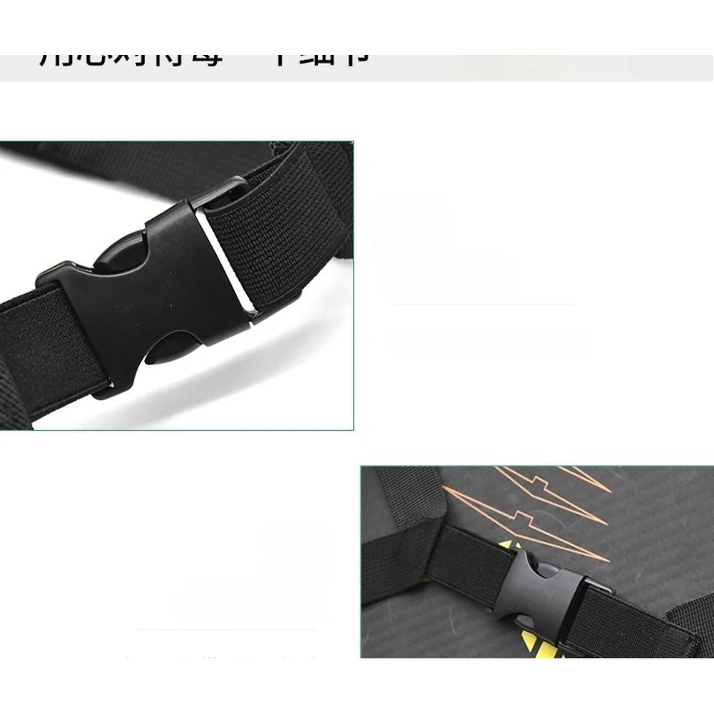 For Pickleball Paddles Paddle Cover Pickleball Mesh Bag For Training Black Breathable Design Elastic Paddle Straps