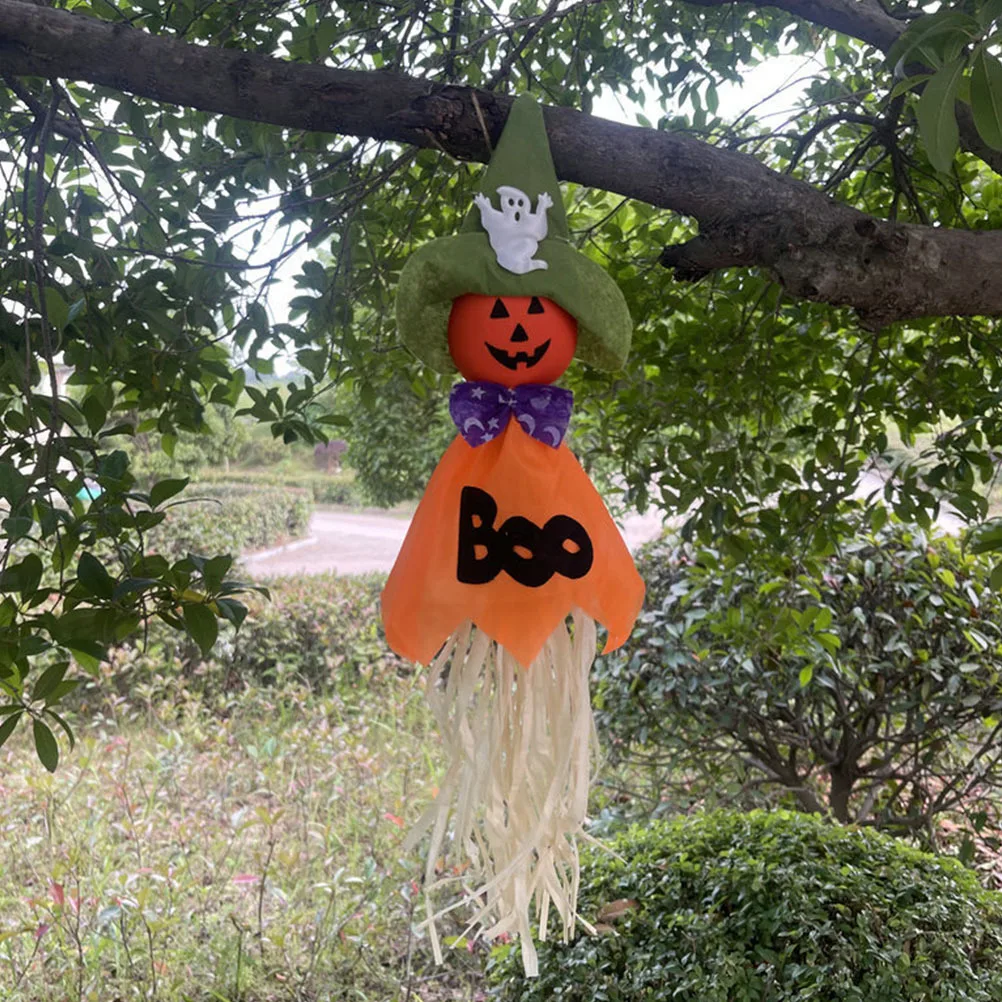 

3pcs Ghost Hanging Halloween Decor Cute Festival For Home Party Wear-Resistant Ghost Accessory Desktop Wall Display